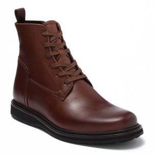John Varvatos Star USA Star Leather Lace-Up Boot